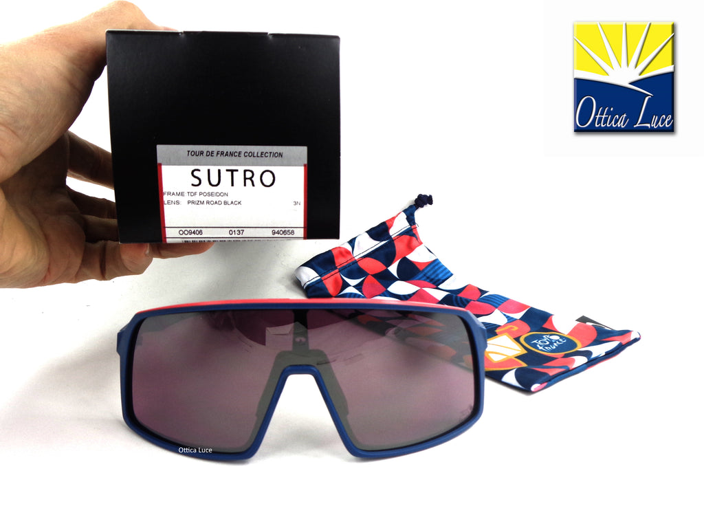 OAKLEY - Sutro 9406 58 Sport Racing Prizm Road Black 940658 Tour de France Collection