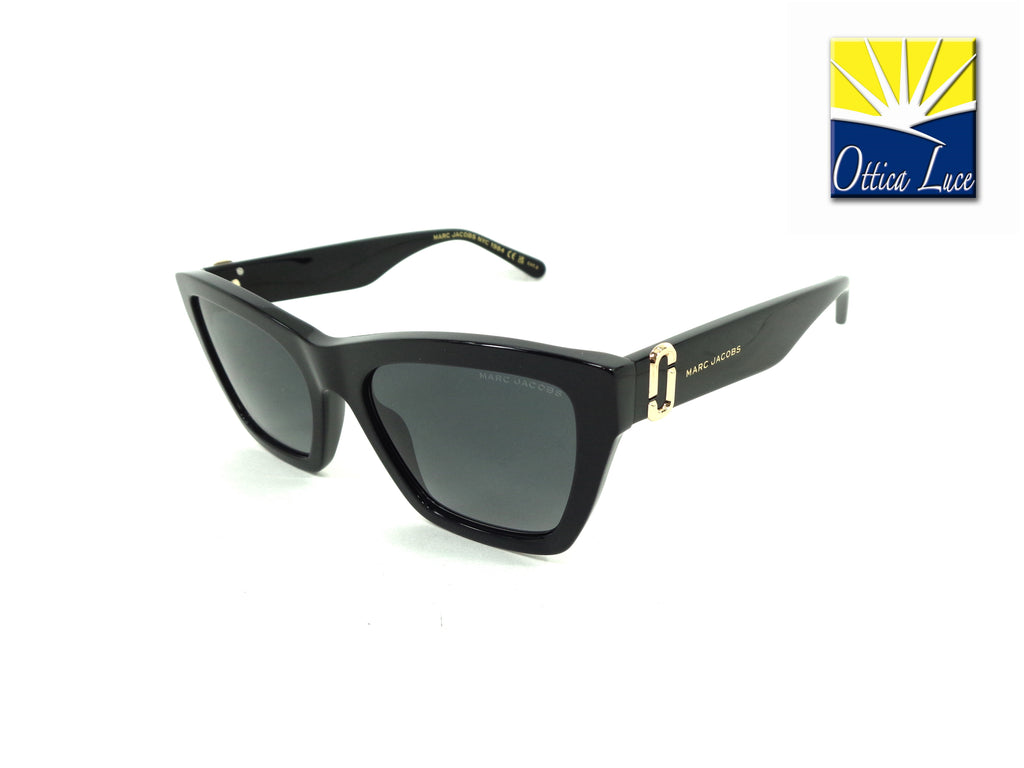 Marc Jacobs - 884/S 80790 Nero LUCIDO 884S Sole Donna