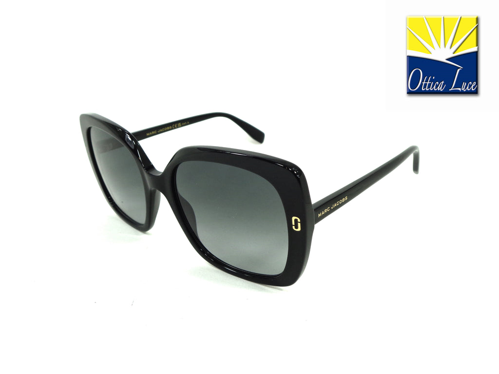 Marc Jacobs - 1138/S 80790 Nero Lucido Gradient 1138S Sole Donna