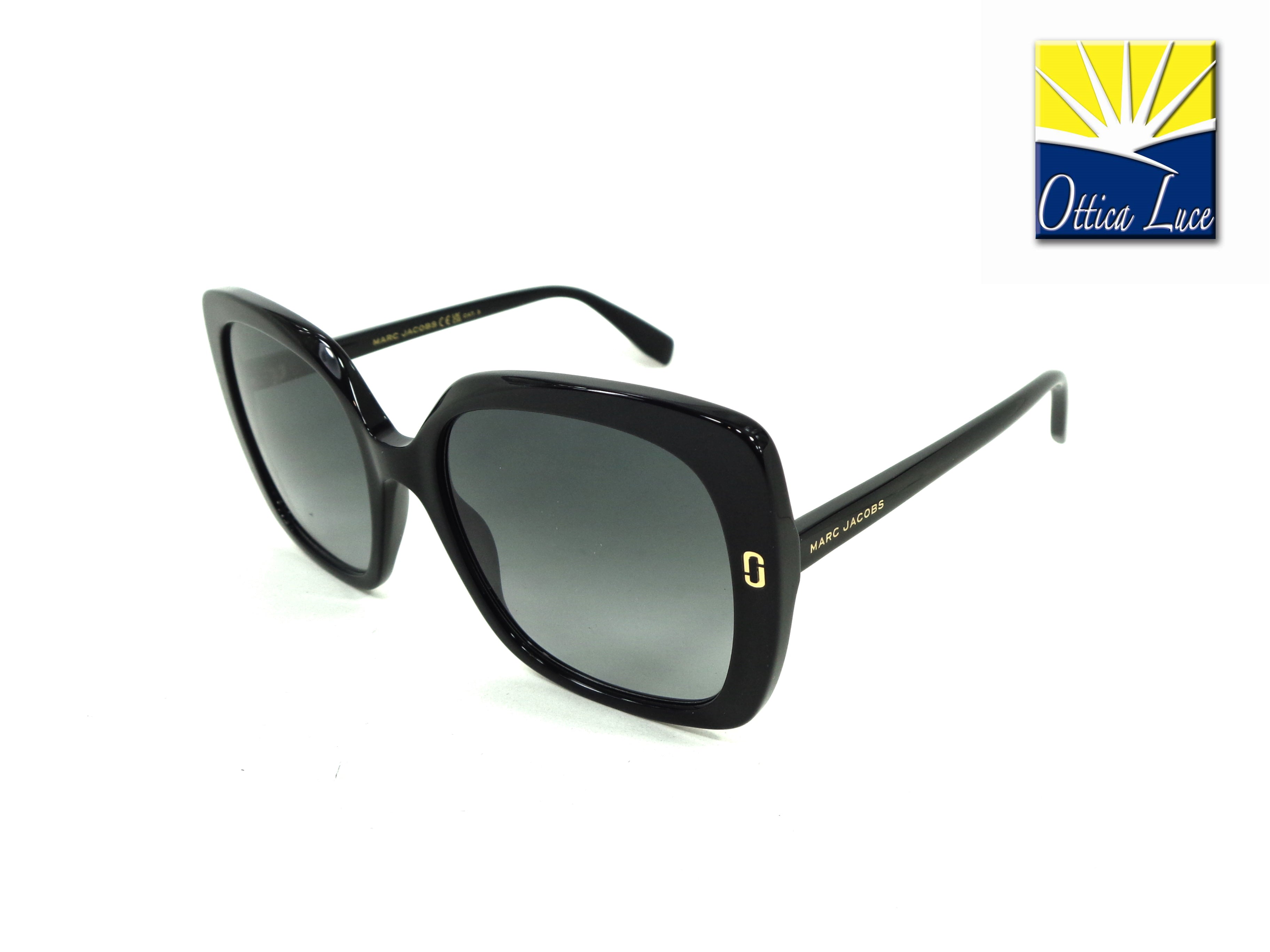 Marc Jacobs - 1138/S 80790 Nero Lucido Gradient 1138S Sole Donna