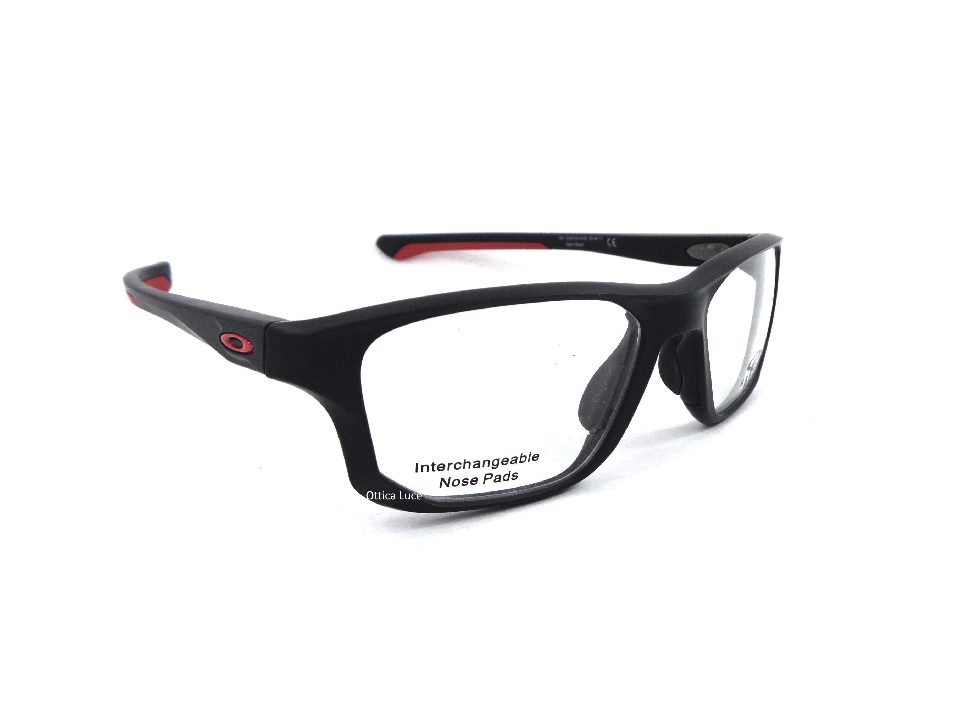Occhiali da Vista OAKLEY - CROSSLINK FIT 8136 04 Sports Surfing Racing Cycling Eyewear Calibro 53 813604