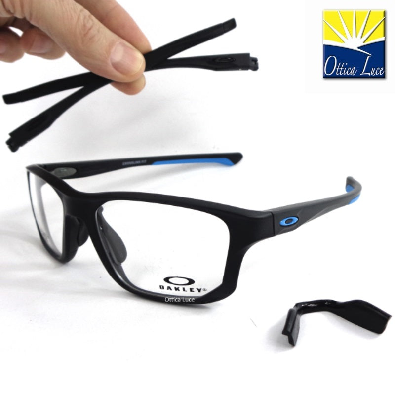 Occhiali da Vista OAKLEY - CROSSLINK FIT 8136 01 Sports Surfing Racing Cycling Eyewear Calibro 55 813601