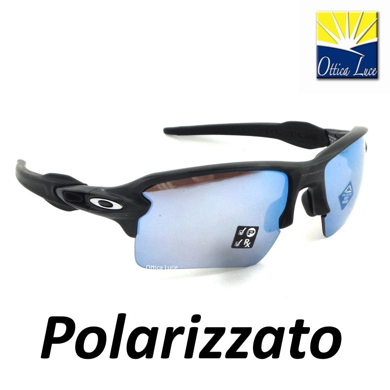 OAKLEY - FLAK 2.0 XL 9188 G3 Prizm Deep Water Polarizzato Pesca 9188G3