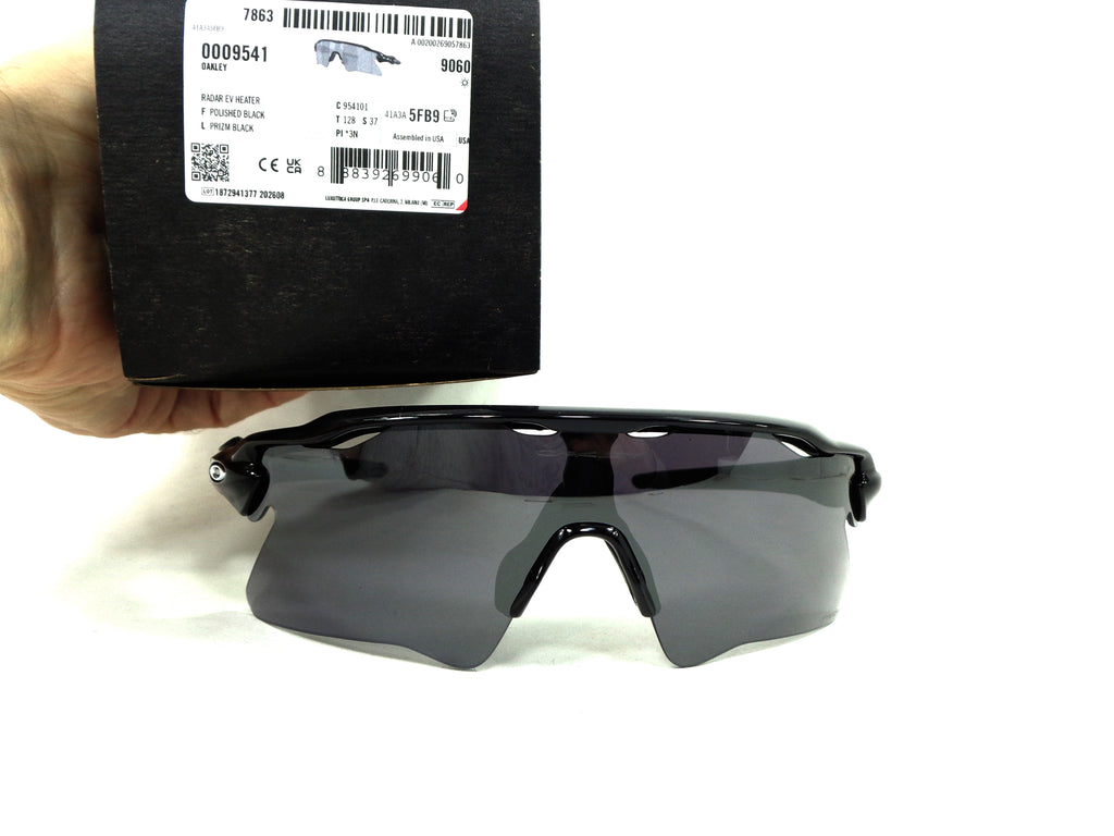 OAKLEY - Radar Ev Heater 9541 01  Cycling Sport Racing Prizm Black 954101