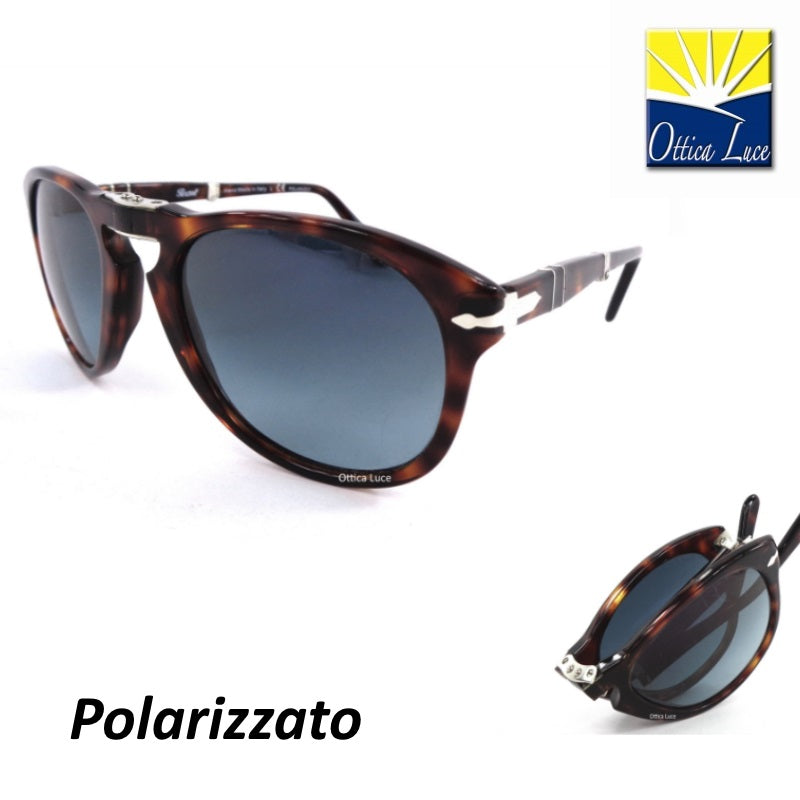 PERSOL - 714 24/S3 Degradante Polarizzato calibro grande 54 pieghevole