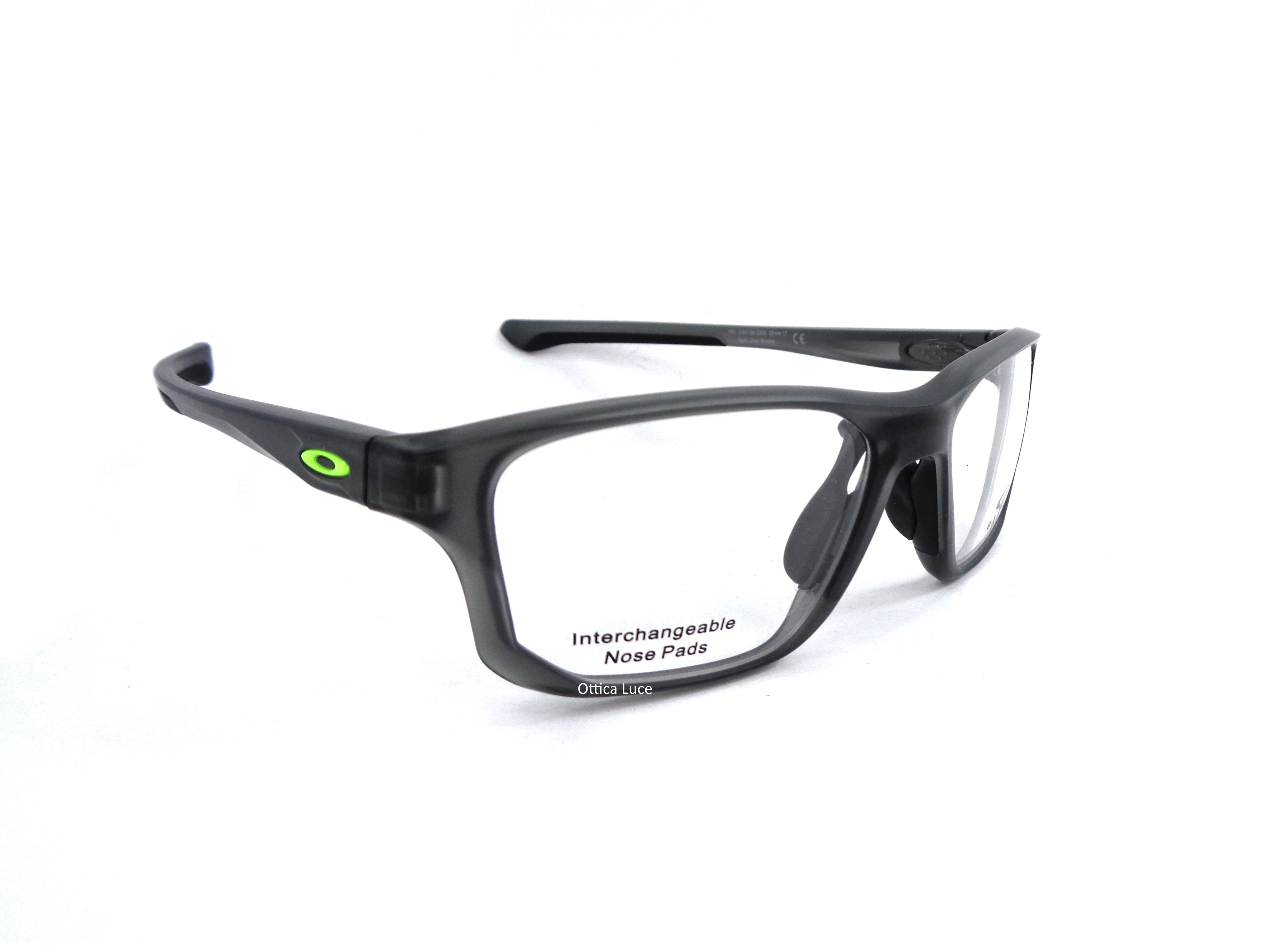 Occhiali da Vista OAKLEY - CROSSLINK FIT 8136 02 Sports Surfing Racing Cycling Eyewear Calibro 55 813602