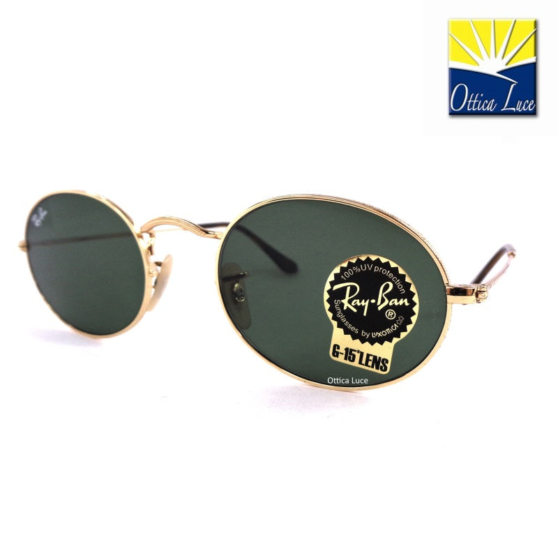 RAY BAN - Oval Flat Lenses 3547N 001