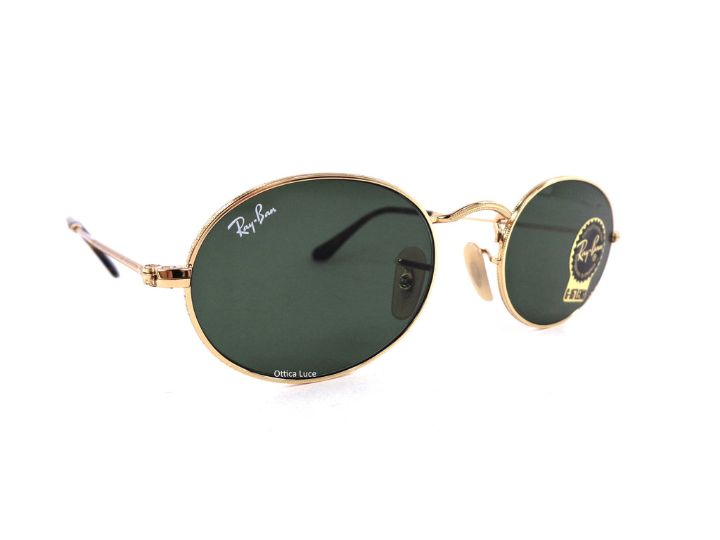 RAY BAN - Oval Flat Lenses 3547N 001