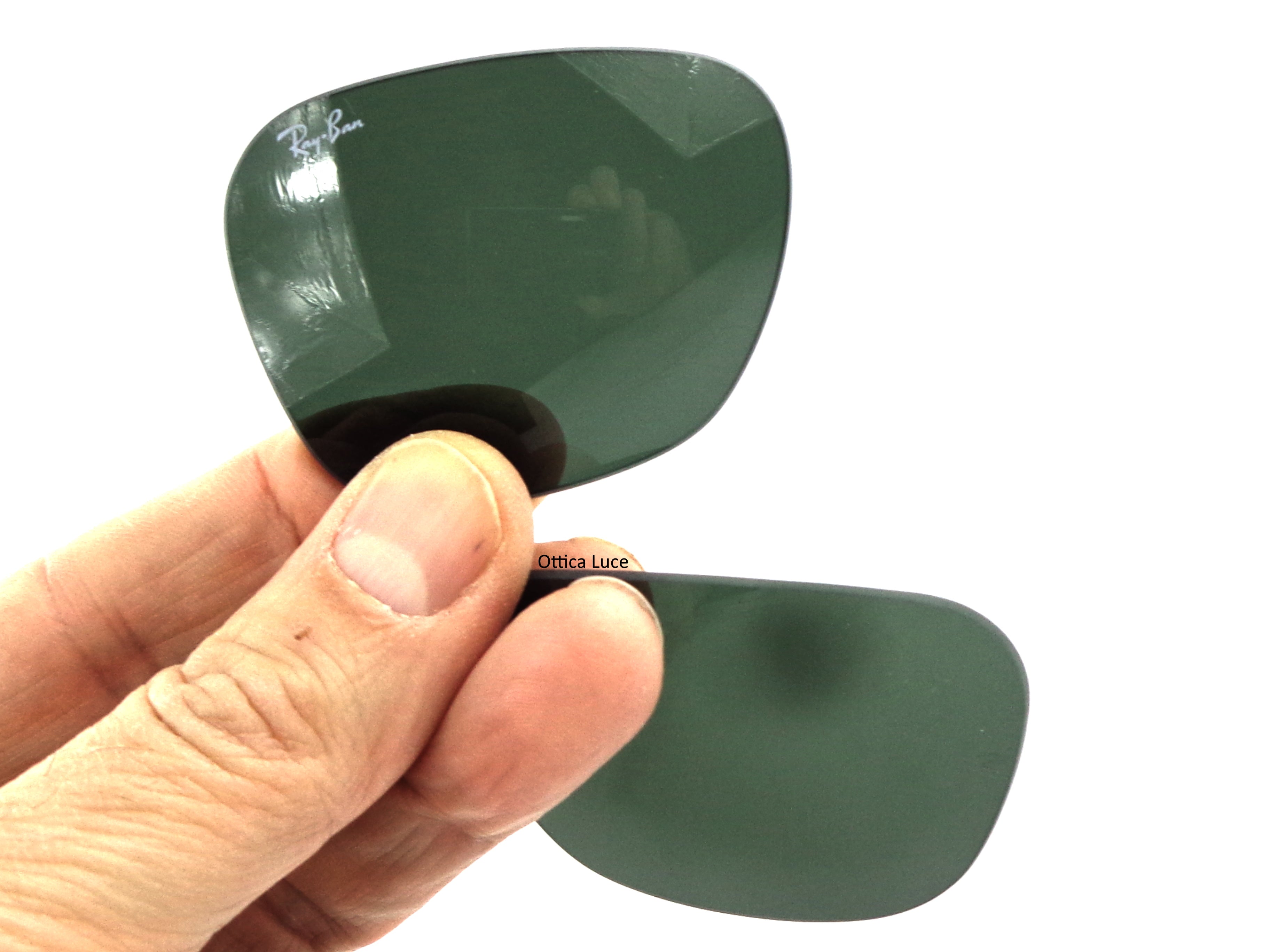 RAY BAN - Lenti di Ricambio Caravan 3136 G15 Nere Calibro 58