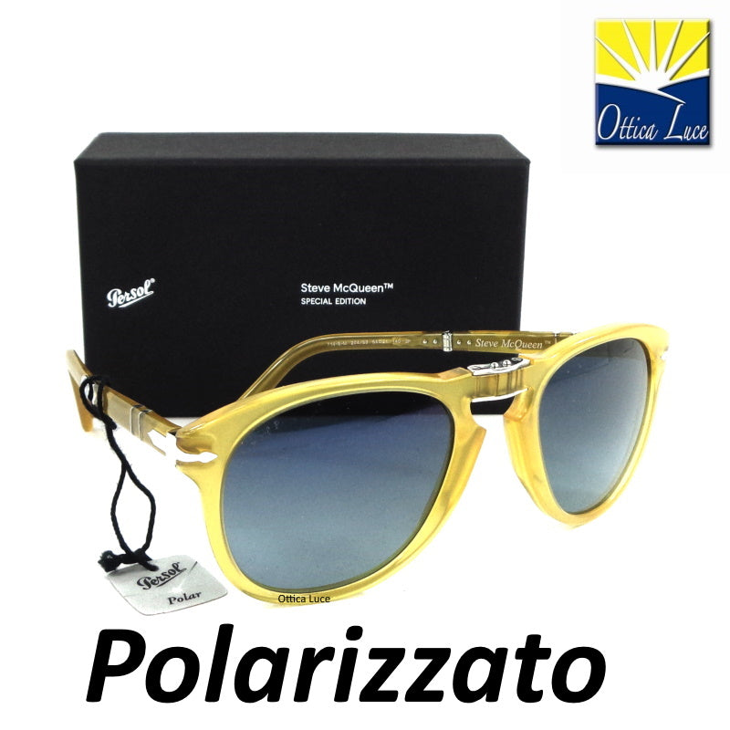 PERSOL - 714 SM 204S3 Steve McQueen Special Edition calibro 54 Polarizzato 204 S3