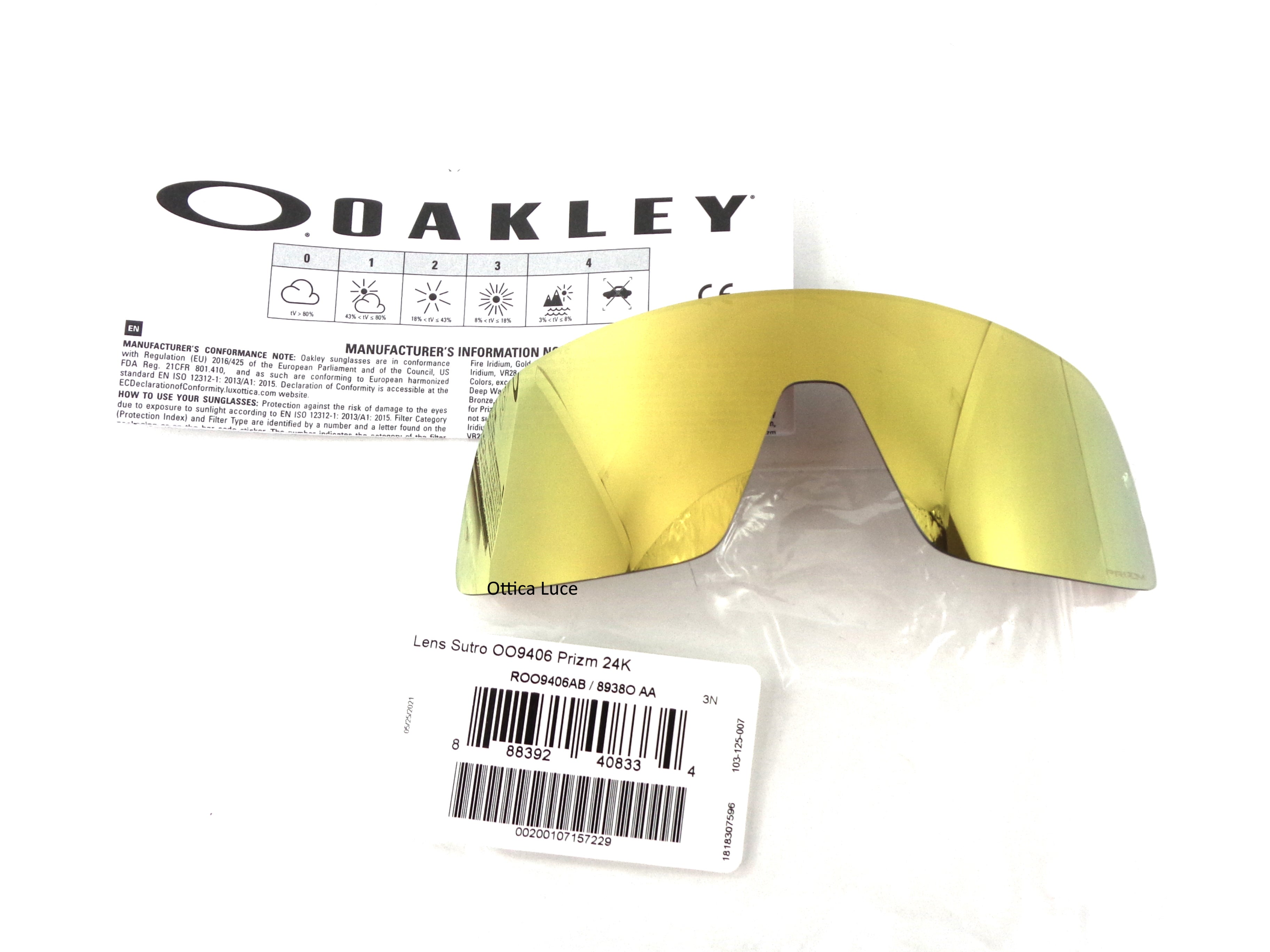 OAKLEY - Lenti di Ricambio Sutro Prizm 24K 940605 9406 05