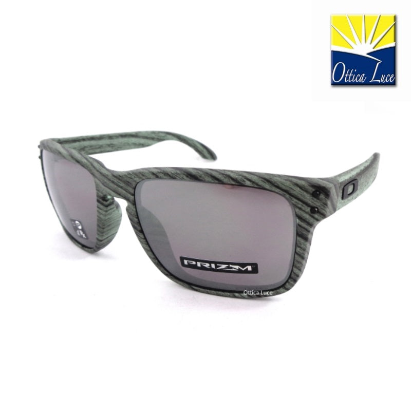 OAKLEY - Holbrook 9102 H1 Cycling Sport Racing Prizm 9102H1 Woodstain Collection