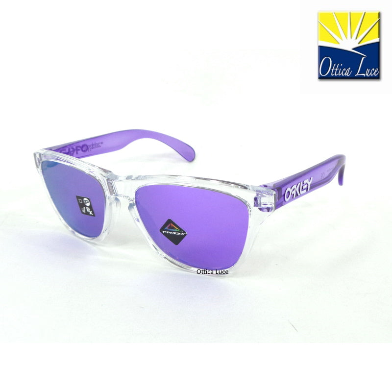 OAKLEY - Frogskins XXS 9009 03 Racing Sport Prizm Violet 900903 Extra Small Youth