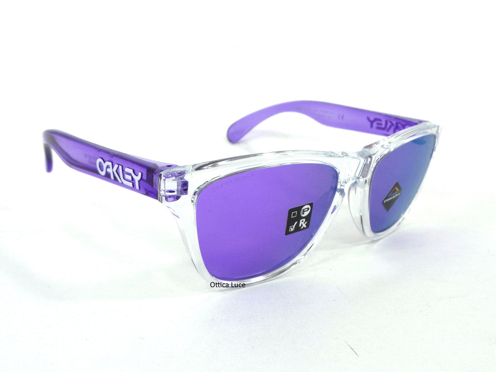 OAKLEY - Frogskins XXS 9009 03 Racing Sport Prizm Violet 900903 Extra Small Youth