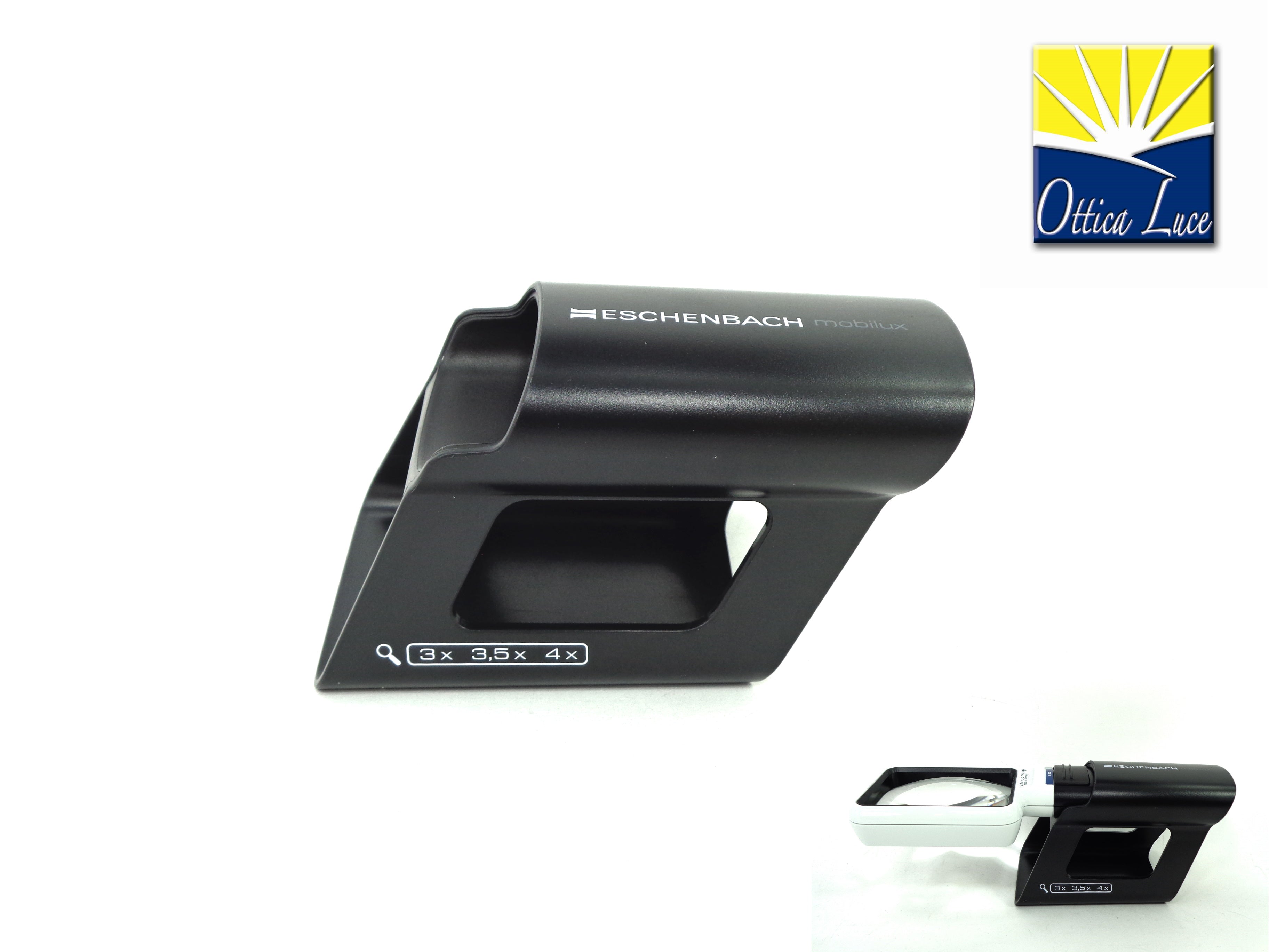 Eschenbach MOBASE - supporto lenti di ingrandimento MOBILUX compatibile con 3X - 3.5X - 4X
