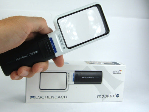 LENTE INGRANDIMENTO - Eschenbach Mobilux LED 3.5X 10D 5x8 cm
