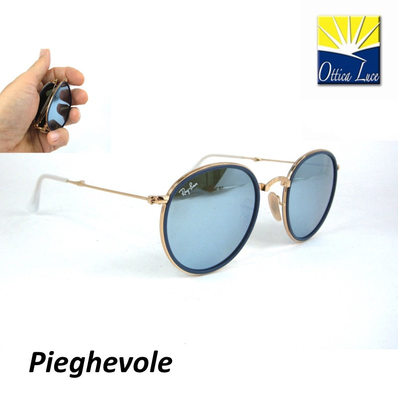 RAY BAN - Round Pieghevoli 3517 001/30 0013o