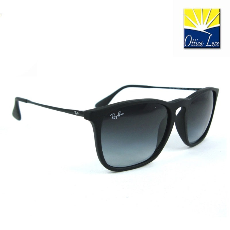 RAY BAN - Chris 4187 622/8G 6228g Nero Degradante
