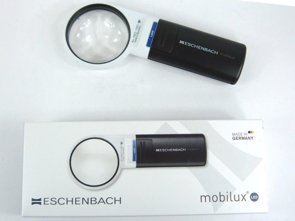 LENTE INGRANDIMENTO - Eschenbach Mobilux LED 4X 16D Diametro 60mm