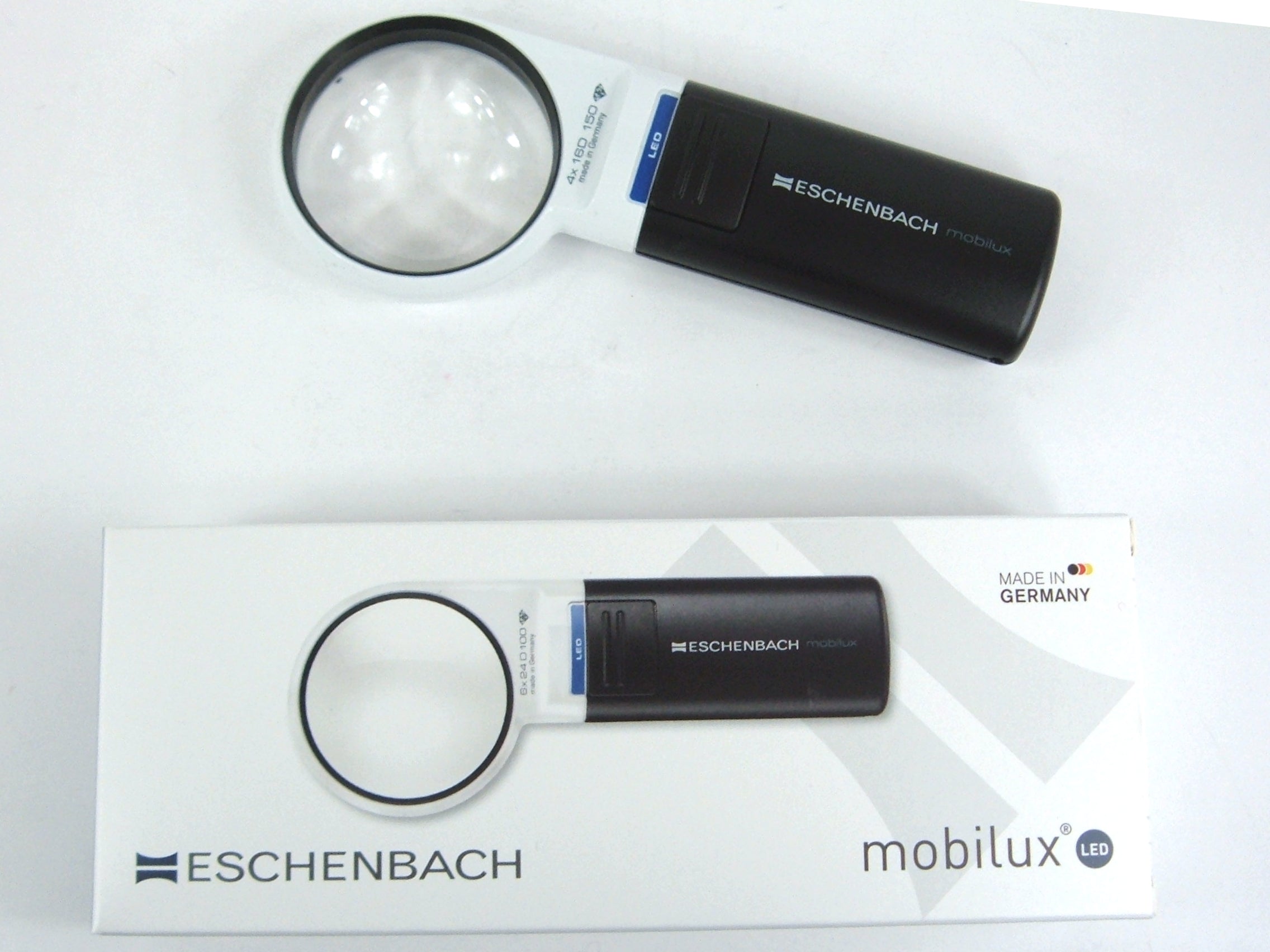 LENTE INGRANDIMENTO - Eschenbach Mobilux LED 4X 16D Diametro 60mm
