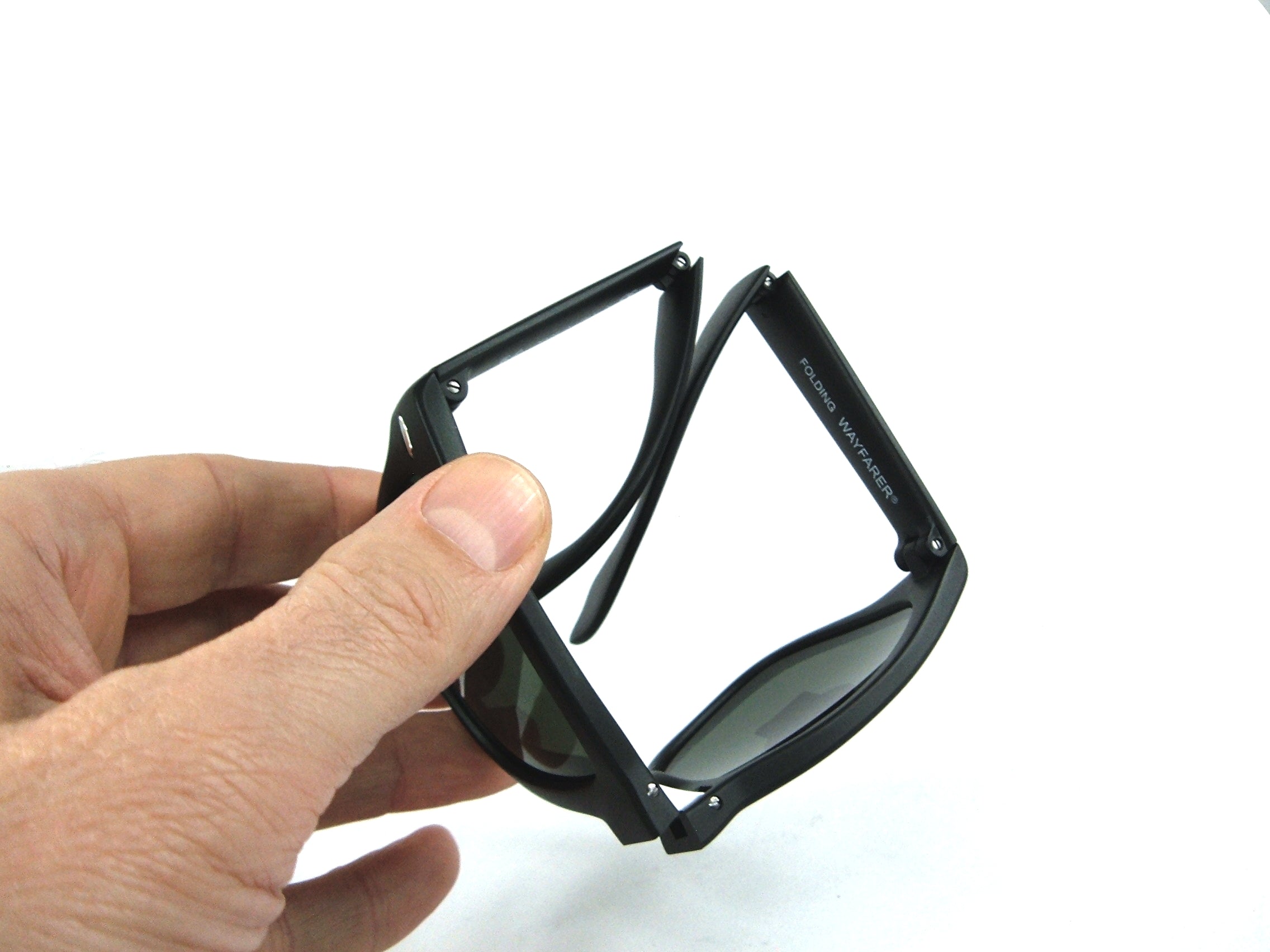 RAY BAN - Folding Waifarer 4105 601/S Calibro Grande 54 Pieghevole 601s Satinato