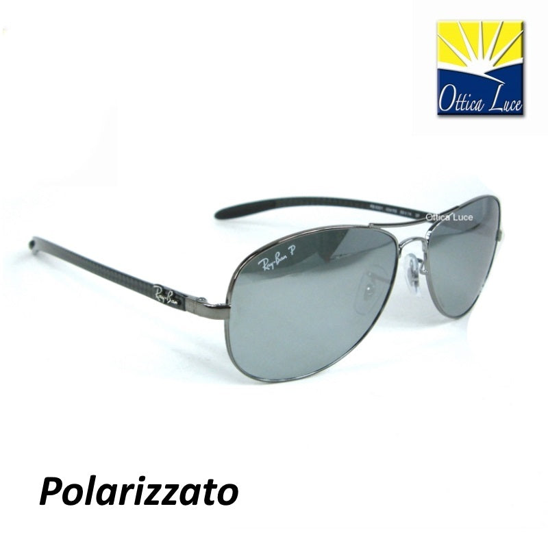 RAY BAN - Carbon Fibre Collection 8301 004/K6 004k6 Polarizzato