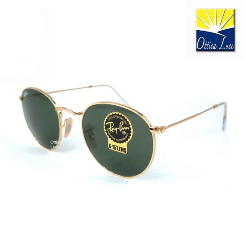 RAY BAN - Round Metal 3447 001 Calibro Piccolo 47