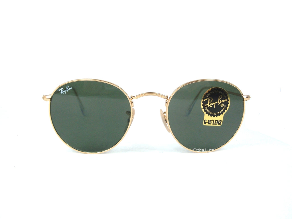 RAY BAN - Round Metal 3447 001 Calibro Piccolo 47