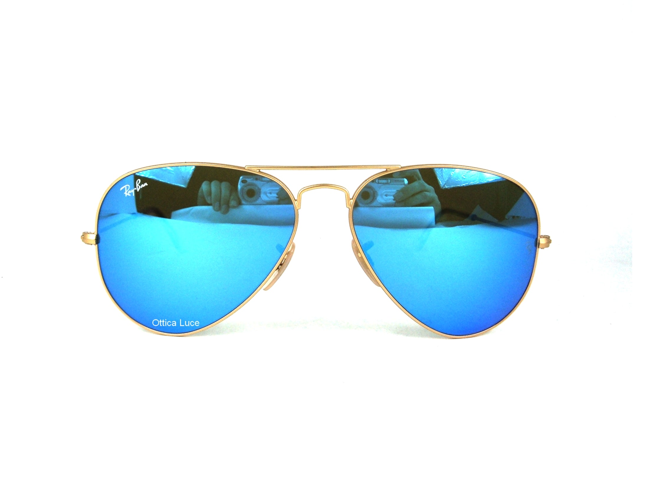 RAY BAN - Aviator Flash Lenses Large Metal 3025 112/17