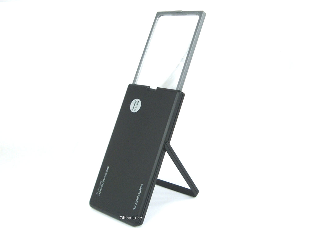 LENTE INGRANDIMENTO TASCABILE - Eschenbach Easy Pocket XL 2,5X Nera