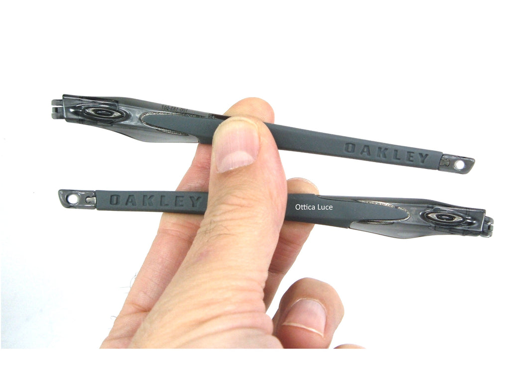 Aste ricambio OAKLEY CROSSLINK grey smoke/grey temple  per modelli 8027 - 8030 - 8031 - 8090