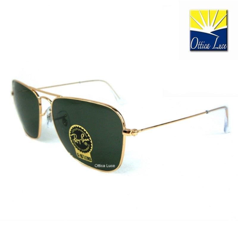 RAY BAN - Caravan 3136 001 calibro grande 58