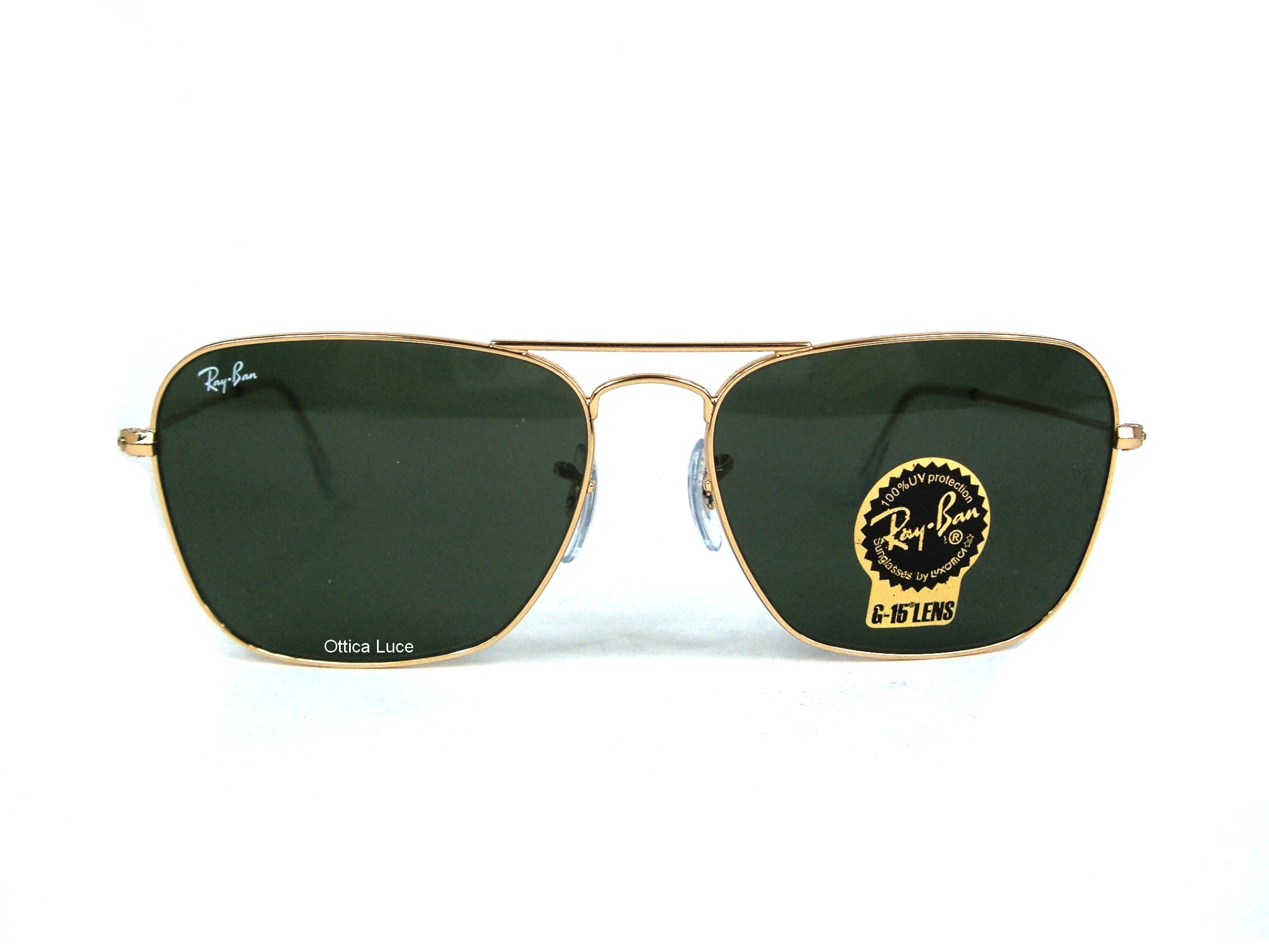 RAY BAN - Caravan 3136 001 calibro grande 58