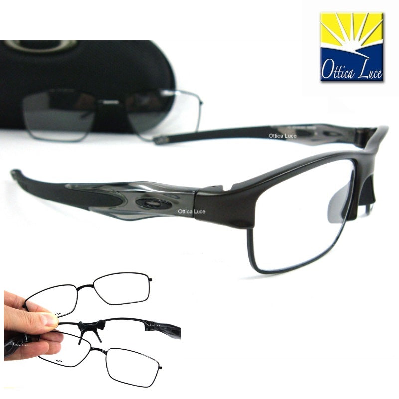Occhiali da Vista OAKLEY - CROSSLINK SWITCH Pewter 3128 02 Calibro 53