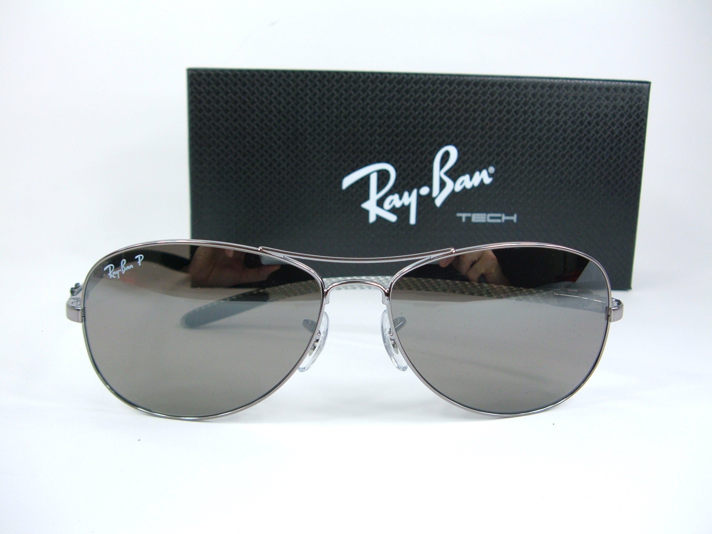 RAY BAN - Carbon Fibre Collection 8301 004/N8 004n8 Polarizzato