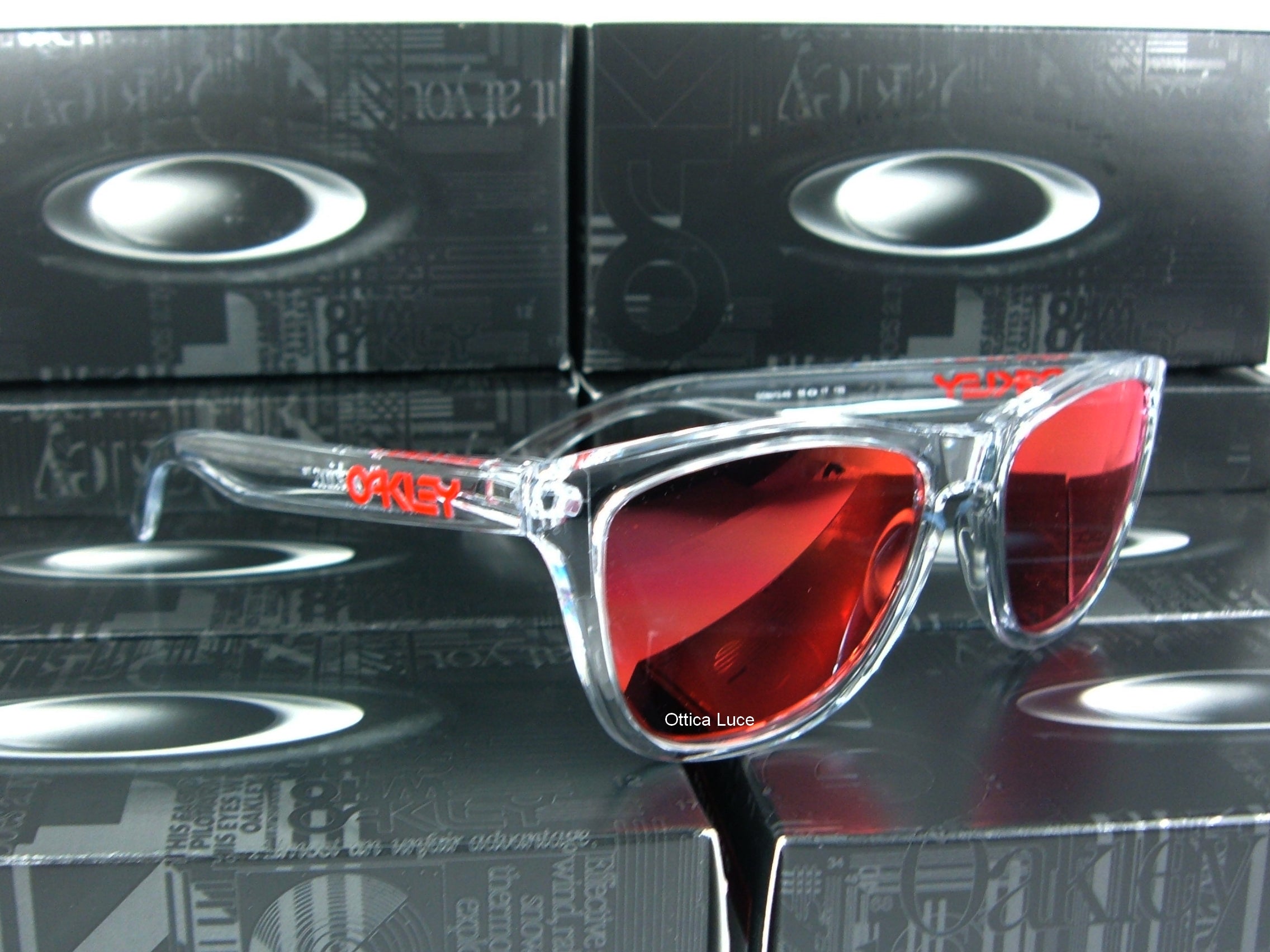 OAKLEY - Frogskins 9013 A5 Torch Iridium 9013A5 Cycling Sport Racing