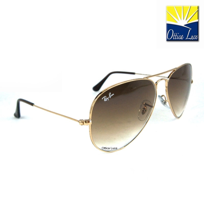 RAY BAN - Aviator Classic Large 58 Metal 3025 001/51