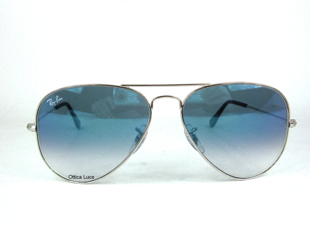 RAY BAN - Aviator Gradient Large Metal 3025 003 3F 0033F Calibro Medio 58