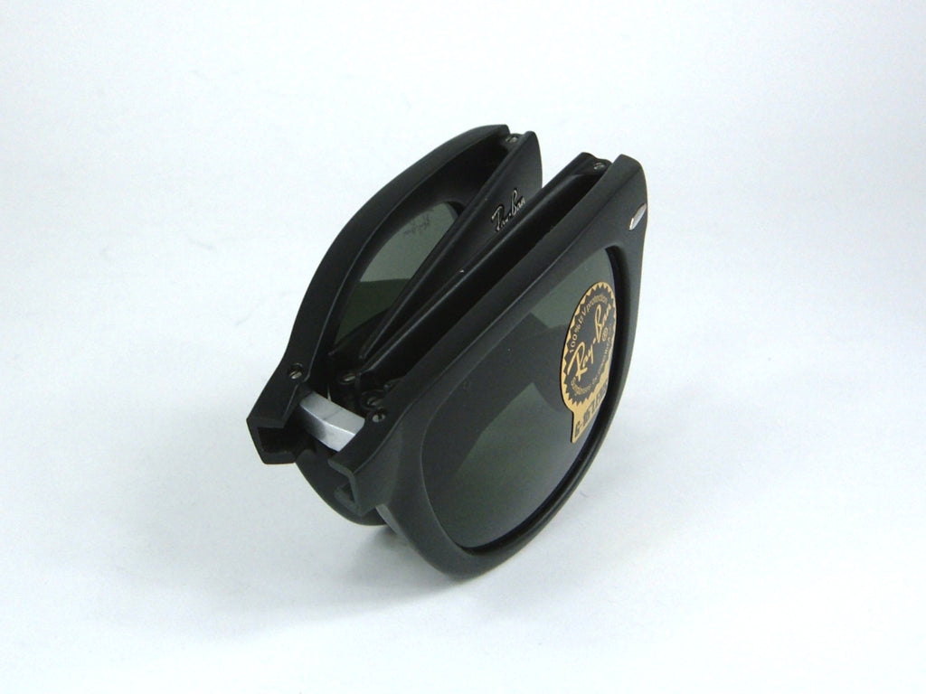 RAY BAN - Folding Waifarer 4105 601-S 601s Calibro Piccolo 50 Pieghevole Satinato