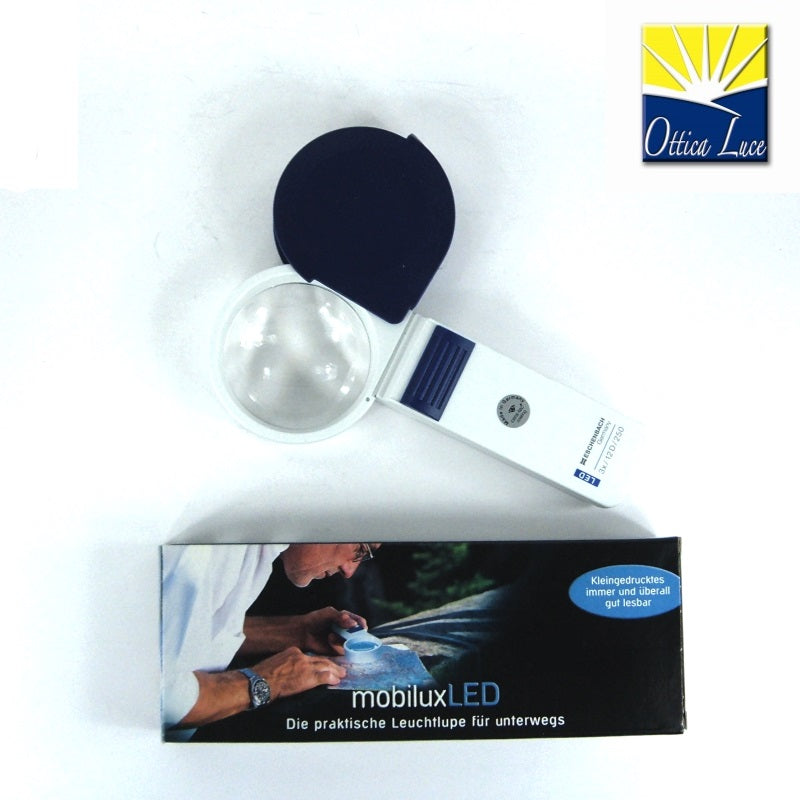 LENTE INGRANDIMENTO - Eschenbach Mobilux LED 3 Ingrandimenti 12D