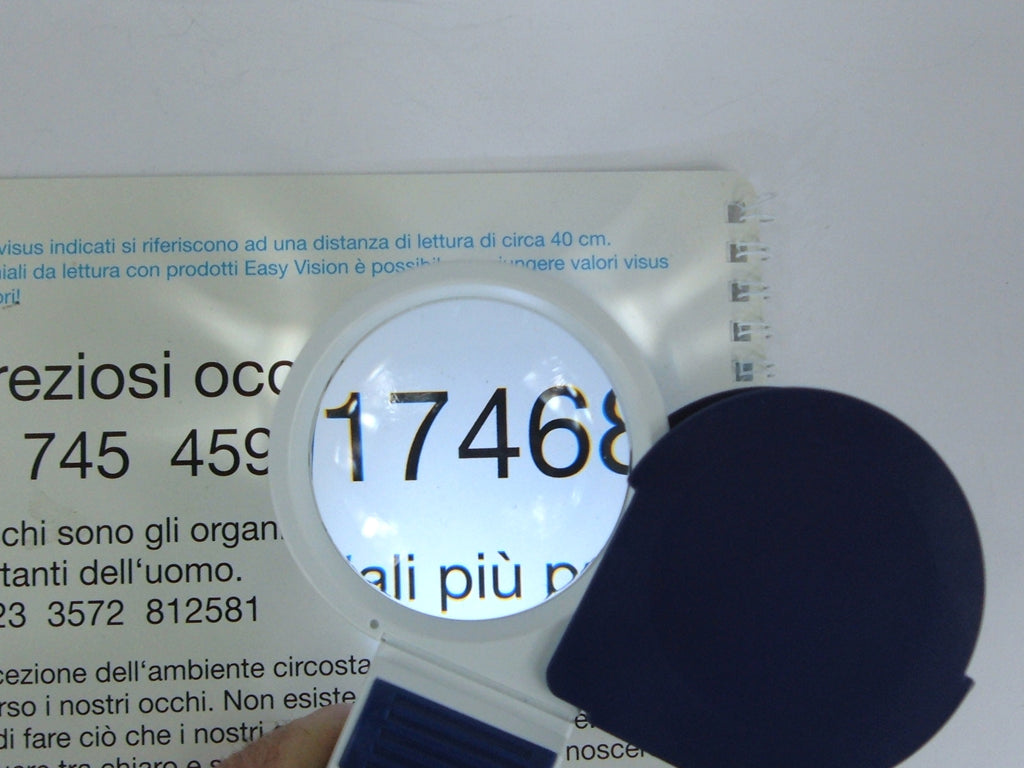 LENTE INGRANDIMENTO - Eschenbach Mobilux LED 3 Ingrandimenti 12D