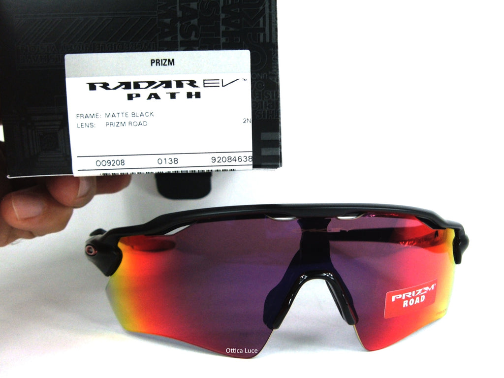 OAKLEY - Radar Ev Path 9208 46 Matte Black Cycling Sport Racing Prizm Road 920846