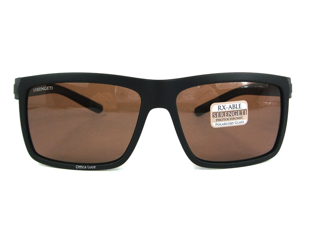 SERENGETI - Brera Large 8580 Drivers Polarizzato Fotocromatico Pesca Sport Lenti In Vetro Ultra-Leggere