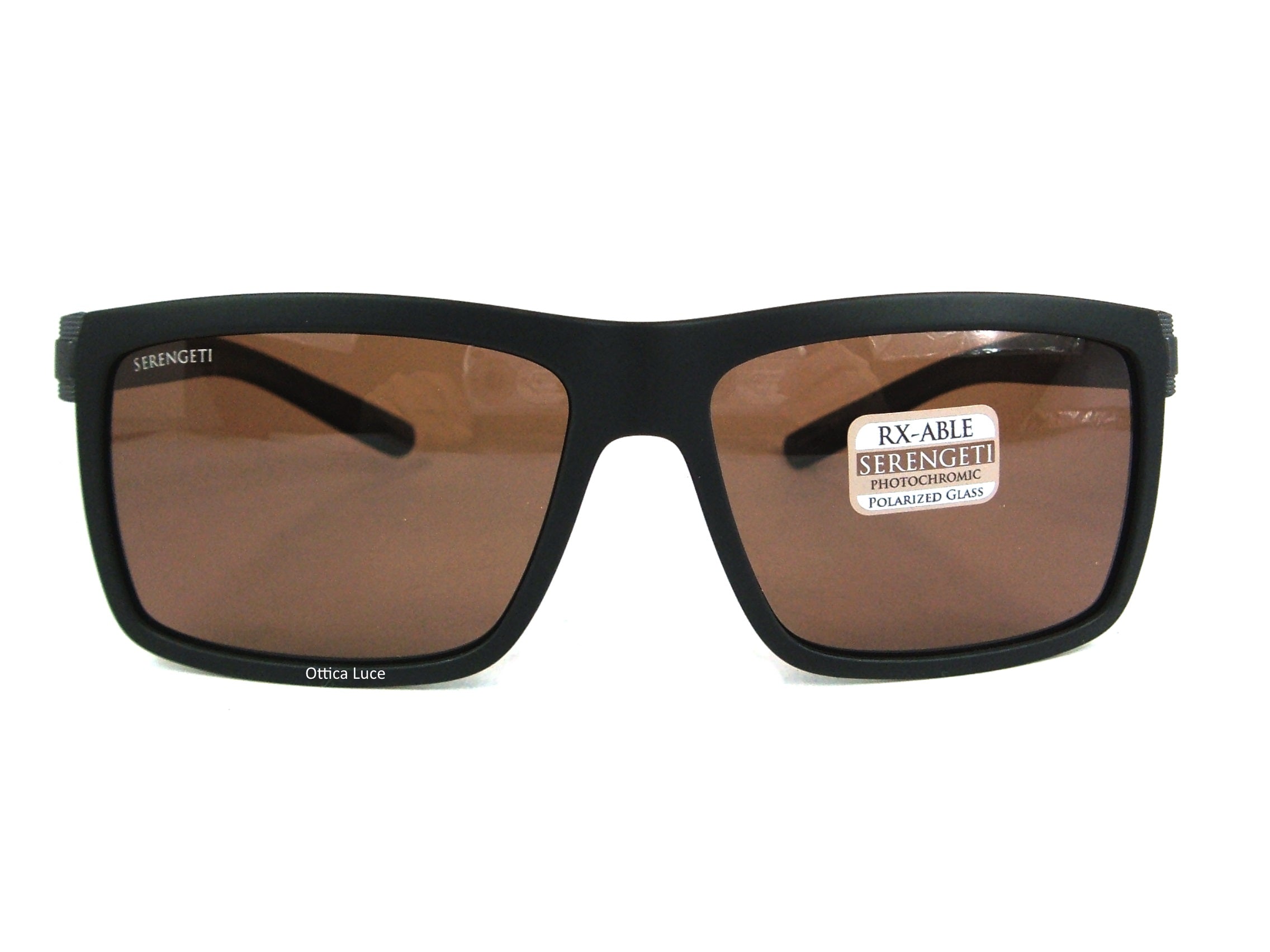 SERENGETI - Brera Large 8580 Drivers Polarizzato Fotocromatico Pesca Sport Lenti In Vetro Ultra-Leggere