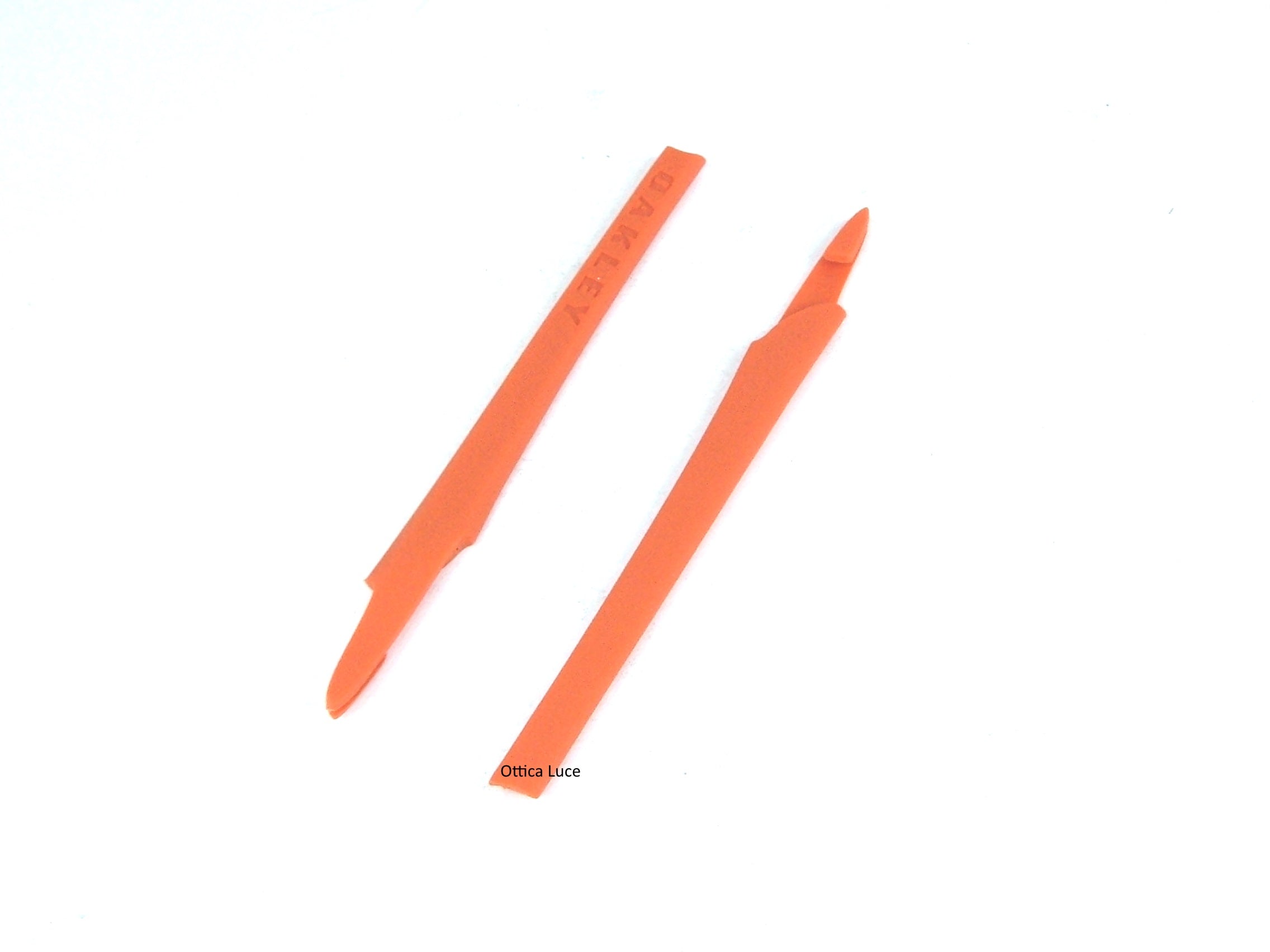 Terminali di ricambio per aste OAKLEY CROSSLINK colore arancio  8027 - 8030 - 8031 - 809