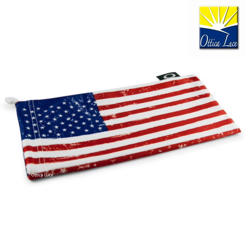 OAKLEY USA Flag Retail Microbag - Custodia Busta Portaocchiali