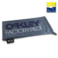 OAKLEY Factory Pilot Grey W/Black Microbag Custodia Busta Portaocchiali