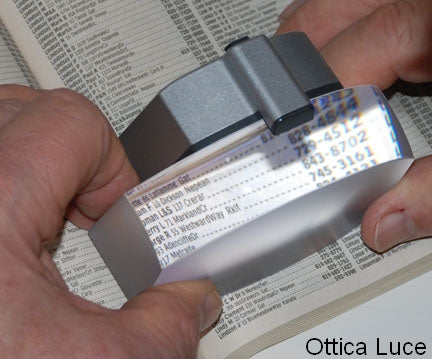 MAKROLUX  ESCHENBACH 2,2X Lente da appoggio illuminata - Ipovisione