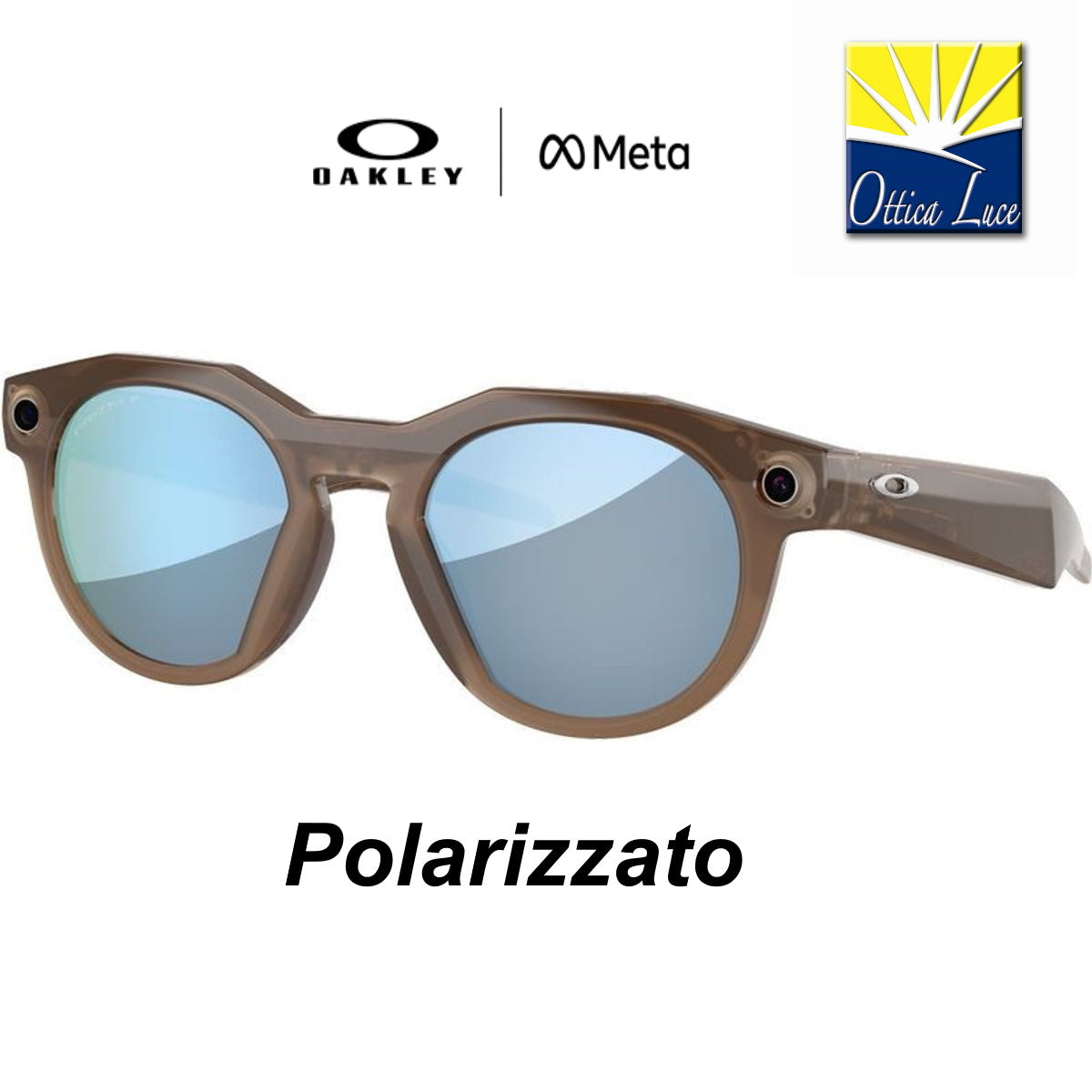 OAKLEY META  HSTN 8002 06   Cycling Sport Racing Prizm Deep Water  Polarizzato 800206
