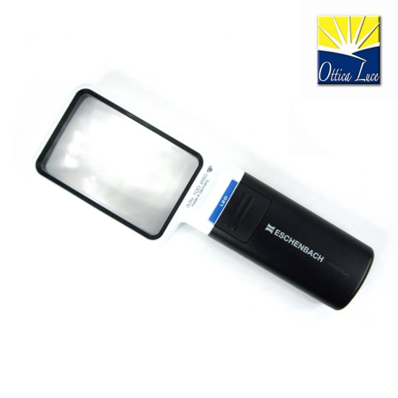 LENTE INGRANDIMENTO - Eschenbach Mobilux LED 3.5X 10D 5x8 cm